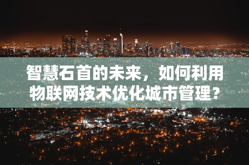 智慧石首的未来，如何利用物联网技术优化城市管理？