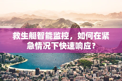 救生艇智能监控，如何在紧急情况下快速响应？
