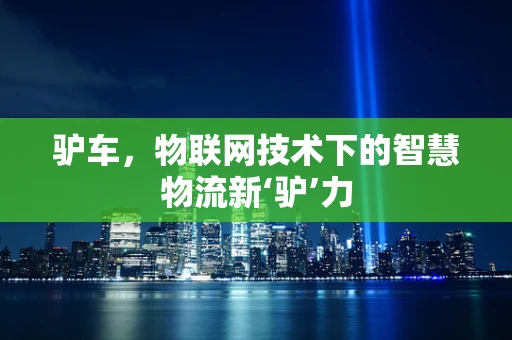 驴车，物联网技术下的智慧物流新‘驴’力
