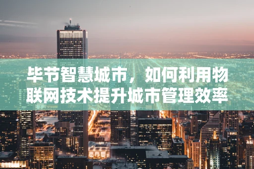 毕节智慧城市，如何利用物联网技术提升城市管理效率？