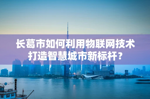 长葛市如何利用物联网技术打造智慧城市新标杆？