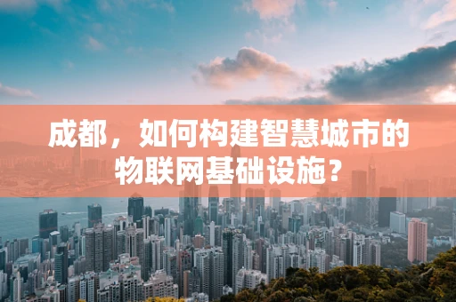 成都，如何构建智慧城市的物联网基础设施？