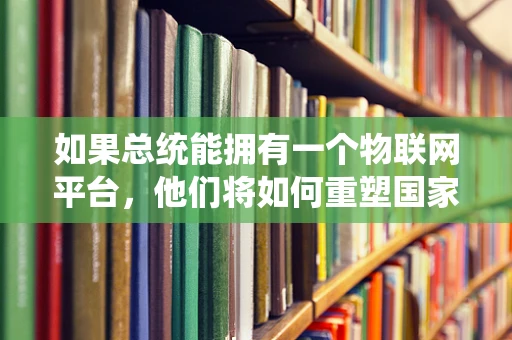 如果总统能拥有一个物联网平台，他们将如何重塑国家治理？
