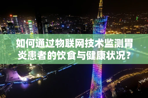 如何通过物联网技术监测胃炎患者的饮食与健康状况？