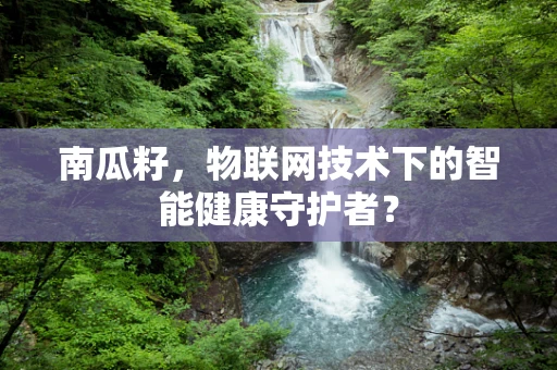 南瓜籽，物联网技术下的智能健康守护者？