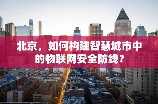 北京，如何构建智慧城市中的物联网安全防线？