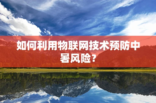 如何利用物联网技术预防中暑风险？
