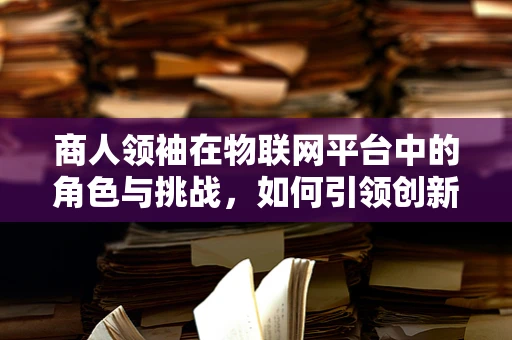 商人领袖在物联网平台中的角色与挑战，如何引领创新与可持续发展？