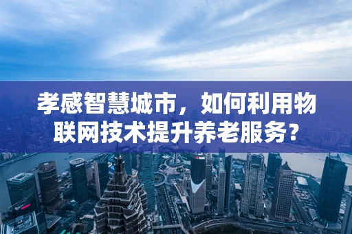 孝感智慧城市，如何利用物联网技术提升养老服务？
