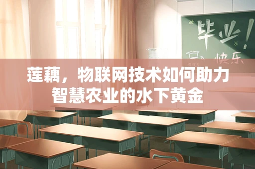 莲藕，物联网技术如何助力智慧农业的水下黄金