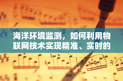 海洋环境监测，如何利用物联网技术实现精准、实时的数据收集？