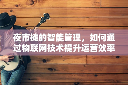 夜市摊的智能管理，如何通过物联网技术提升运营效率？