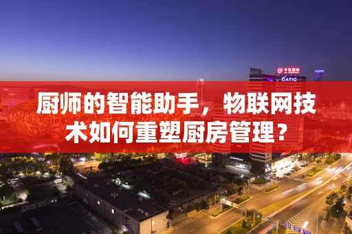 厨师的智能助手，物联网技术如何重塑厨房管理？