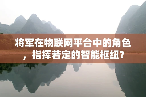 将军在物联网平台中的角色，指挥若定的智能枢纽？