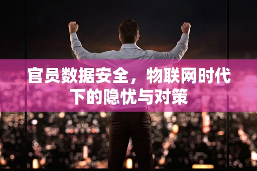 官员数据安全，物联网时代下的隐忧与对策