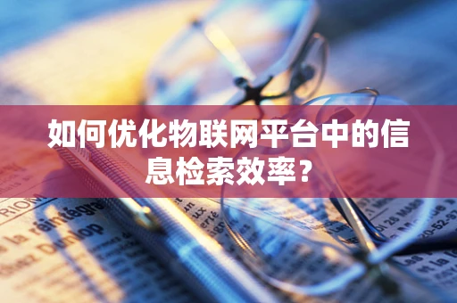 如何优化物联网平台中的信息检索效率？