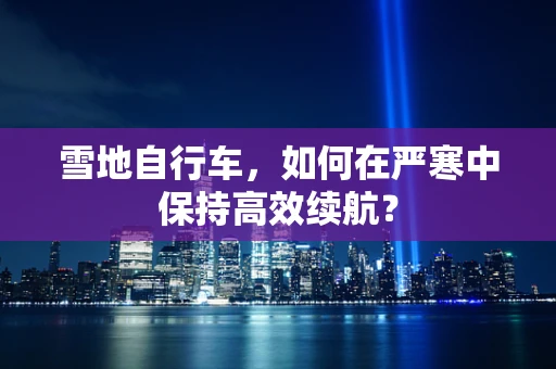 雪地自行车，如何在严寒中保持高效续航？
