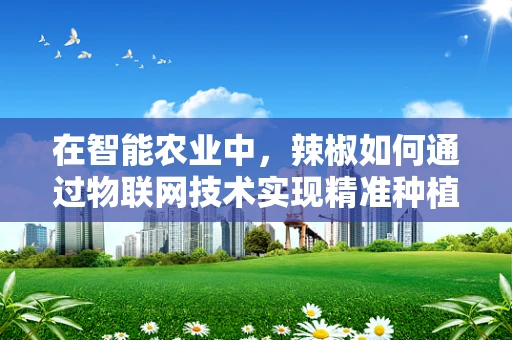 在智能农业中，辣椒如何通过物联网技术实现精准种植？