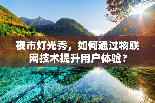 夜市灯光秀，如何通过物联网技术提升用户体验？