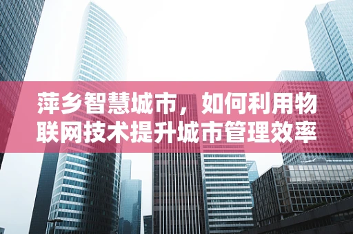 萍乡智慧城市，如何利用物联网技术提升城市管理效率？