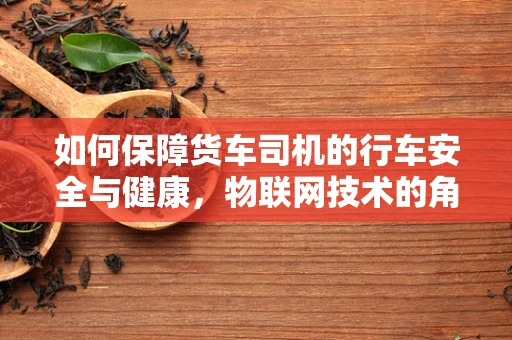 如何保障货车司机的行车安全与健康，物联网技术的角色？