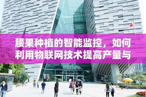 腰果种植的智能监控，如何利用物联网技术提高产量与质量？