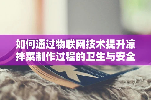 如何通过物联网技术提升凉拌菜制作过程的卫生与安全？