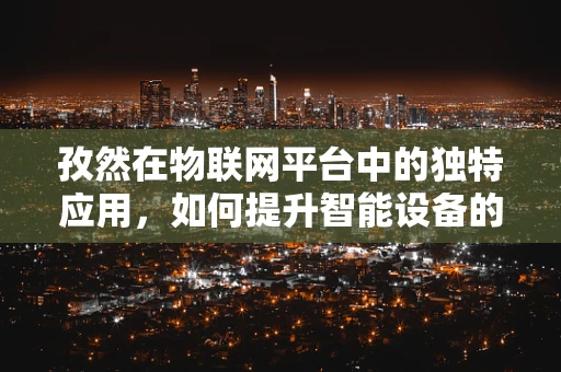 孜然在物联网平台中的独特应用，如何提升智能设备的安全性与效率？