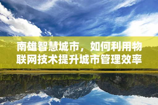 南雄智慧城市，如何利用物联网技术提升城市管理效率？