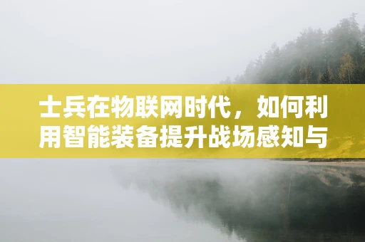 士兵在物联网时代，如何利用智能装备提升战场感知与决策能力？