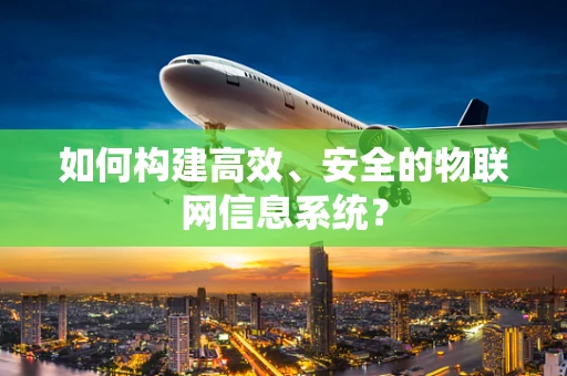 如何构建高效、安全的物联网信息系统？