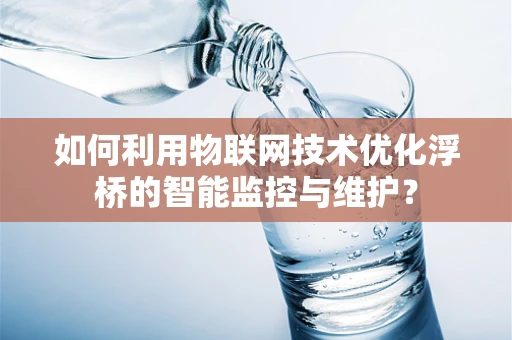 如何利用物联网技术优化浮桥的智能监控与维护？