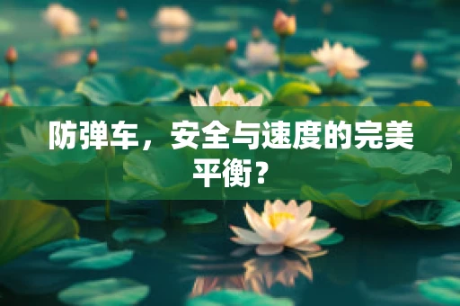 防弹车，安全与速度的完美平衡？