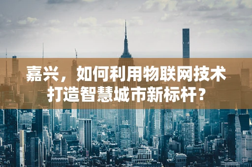 嘉兴，如何利用物联网技术打造智慧城市新标杆？