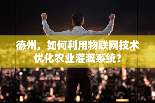 德州，如何利用物联网技术优化农业灌溉系统？