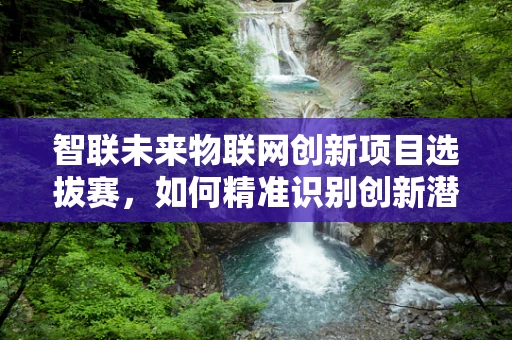 智联未来物联网创新项目选拔赛，如何精准识别创新潜力股？