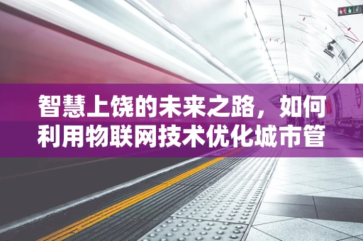 智慧上饶的未来之路，如何利用物联网技术优化城市管理？