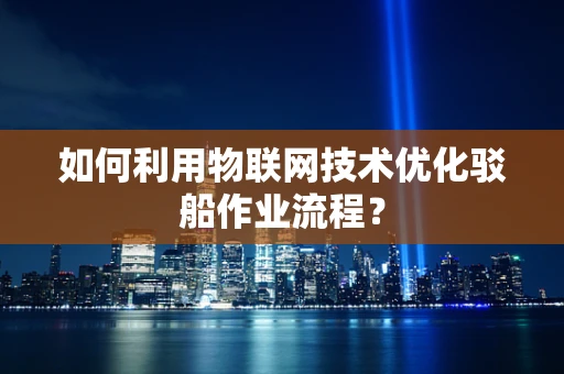 如何利用物联网技术优化驳船作业流程？