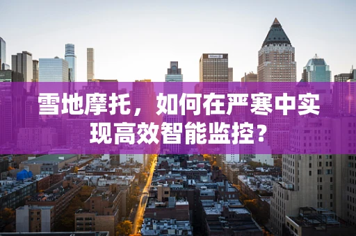 雪地摩托，如何在严寒中实现高效智能监控？