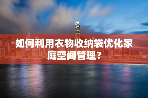 如何利用衣物收纳袋优化家庭空间管理？
