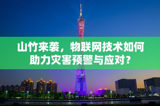 山竹来袭，物联网技术如何助力灾害预警与应对？