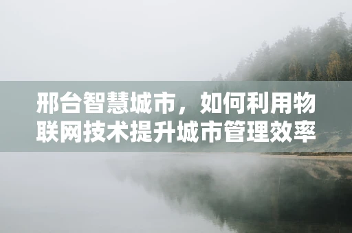 邢台智慧城市，如何利用物联网技术提升城市管理效率？
