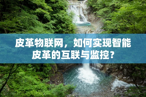 皮革物联网，如何实现智能皮革的互联与监控？