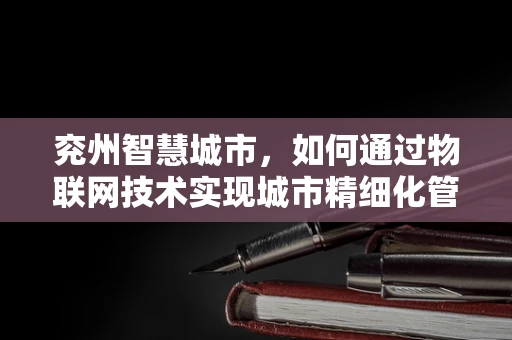 兖州智慧城市，如何通过物联网技术实现城市精细化管理？