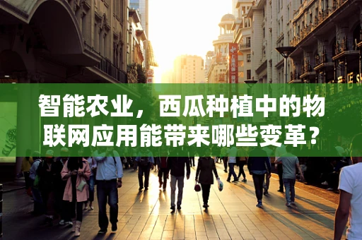 智能农业，西瓜种植中的物联网应用能带来哪些变革？