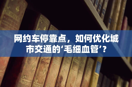 网约车停靠点，如何优化城市交通的‘毛细血管’？
