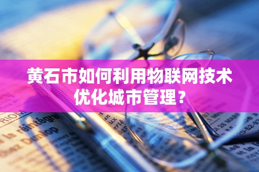 黄石市如何利用物联网技术优化城市管理？