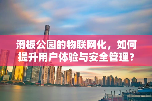 滑板公园的物联网化，如何提升用户体验与安全管理？