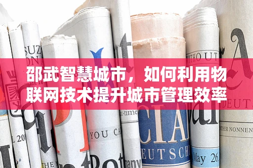 邵武智慧城市，如何利用物联网技术提升城市管理效率？
