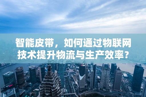 智能皮带，如何通过物联网技术提升物流与生产效率？